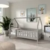 Masseno Kinderbett BELLA 80x190 cm mit Rausfallschutz, Produktbild-Vorschau 1