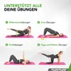 Tunturi Dicke NBRmatte 15mm - Rutschfest Gymnastikmatte  - Produktbild-Vorschau 6