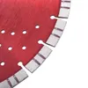 vidaXL Diamant-Trennscheibe mit Turbo und Löchern Stahl 350 Produktbild-Vorschau 2