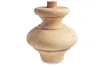 A single wooden furniture leg is shown against a white background. Produktbild-Vorschau