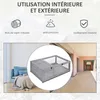 PawHut Maison enclos cage habitat pour petit animal tortues Voir les images du produit 3