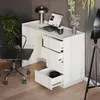 Scrivania Vicco Viktoria Bianco 110 x 45 cm con 4 cassetti, Anteprima dell’immagine prodotto 6