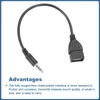 Aux auf USB Kabel, 3,5 mm Audio Aux Jack Stecker zu USB Produktbild-Vorschau 3