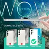 Průhledný kryt s řetízkem pro Samsung Galaxy S23 Ultra Blue Náhled obrázku produktu 4