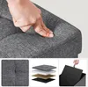 Hocker mit Klappdeckel OTTOMAN 110x38 cm, dunkelgrau Produktbild-Vorschau 12