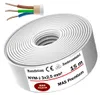 Feuchtraumkabel Stromkabel Mantelleitung 15 m NYM-J 3x2,5 Produktbild-Vorschau 1