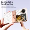 Leder Hülle für OPPO Find N3 Flip mit Ringhalterung, Luxus Produktbild-Vorschau 5