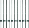 vidaXL Plotový sloupek 11 ks zelený 120 cm ocelový Náhled obrázku produktu 1