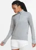 Nike Element Women"s 1/2-Zip R SMOKE GREY/LT SMOKE Produktbild-Vorschau 3
