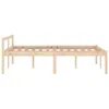 vidaXL Seniorenbett 120x200 cm Massivholz Kiefer Produktbild-Vorschau 5