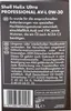 Shell Helix Ultra Professional AV-L 0W-30 1 Liter Produktbild-Vorschau 3
