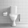 WC Sitz - Toilettensitz - für Cersanit Parva - Weiß - 40 Cm Produktbild-Vorschau 5