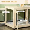 PawHut Hundekäfig, Haustierkäfig mit Kissen, Hundehaus, Produktbild-Vorschau 6