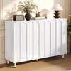 Merax Sideboard 2-in-1 Kommode mit 3 Türen, Schuhschrank Produktbild-Vorschau 3