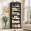 Bibliothèque - Étagère en bois sur pied - 6 tablettes 75 x Voir les images du produit 2