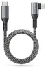 deleyCON 3,0m 100W 10 Gbps USB-C Kabel Winkel 90 Grad (USB Produktbild-Vorschau 3