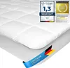 Mikrofaser Matratzen-Topper gepolsterter Matratzen-Auflage Produktbild-Vorschau 1