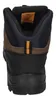 The back view of a brown and black work boot. Produktbild-Vorschau