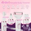 4-in-1-Akku-Rasierer für Gesicht, Beine, Achselhöhlen, Produktbild-Vorschau 4