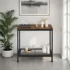 Table d’appoint FILTON 60x30,5x60,5cm - Bois foncé Voir les images du produit 9
