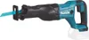 A cordless reciprocating saw with a teal and black body, shown against a white background. Produktbild-Vorschau