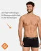 NUR DER Boxer 3D-Flex 6-balenie Classic – čierna – veľkosť Náhľad obrázku produktu 2