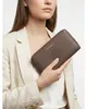 Lazarotti porte-monnaie Bologna Leather Double Zip Around Voir les images du produit 9