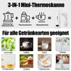 Wasserkocher Klein Elektrische,500ML/300W Edelstahl Produktbild-Vorschau 3