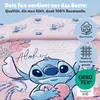 Disney Stitch Bettwäsche 135x200 80x80 cm Rosa aus 100% Produktbild-Vorschau 5