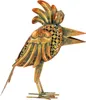 Vogel Metall stehend abstrakt 29cm Vogelfigur Haus Garten Produktbild-Vorschau 2
