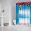 Rideau de douche pour salle de bains imperméable motif Voir les images du produit 3