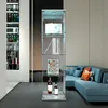 UnboxG Glasvitrine Standvitrine,4 Lagen Glas Vitrine Produktbild-Vorschau 5