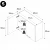 ULWEHOME | Küchenzeile 320 cm Kaschmir, Küchenmöbel-Set Produktbild-Vorschau 12