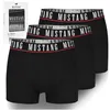 MUSTANG Herenondergoed 3-Pack Katoenen Boxershorts Zwart Productafbeelding-voorbeeld 1