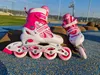 Pattini in linea per bambini CS310K rosa taglia 33-37 Anteprima dell’immagine prodotto 3