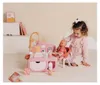 Baby Nurse Puppenwiege mit Himmel Produktbild-Vorschau 2
