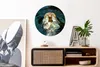 MuchoWow® Rundes Wandbild - Runde Bilder Otter im Wasser Ø Produktbild-Vorschau 2