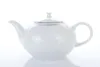 Théière, porcelaine, Opale, 1,20 l, dentelle blanche, bord Voir les images du produit 1