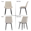 A collage of four images showing a single chair from different angles: front, half side, back, and back side. Produktbild-Vorschau