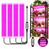 Pflanzenlampe 384 LED Vollspektrum 5V USB 4 Panels Grow Produktbild-Vorschau 1