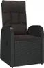 vidaXL Garten-Liegestühle 2 Stk. mit Auflagen Poly Rattan Produktbild-Vorschau 3