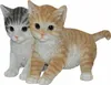 Gartenfigur Deko Figur Katzenpaar junge Katzen Produktbild-Vorschau 2