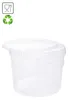 BenBow Seau avec couvercle 5L x100 Transparent - qualité Voir les images du produit 7