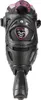 A close-up, back view of a black and pink inline skate. Anteprima dell’immagine prodotto