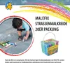 MALEFIX Craies de trottoir, paquet de 20 Voir les images du produit 8