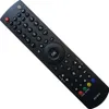 A black remote control is shown against a white background. Produktbild-Vorschau