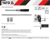 Krížový kľúč na matice kolies, skladací YT-08035 Náhľad obrázku produktu 11