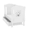Baby-Delux Babybett Kinderbett Lia 120x60 Teddy Wippe Weiß Produktbild-Vorschau 8