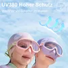 Kinder Schwimmbrille mit Nasen- und Ohrenschutz, 180° Produktbild-Vorschau 5