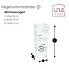 UNUS Regenschirmständer inkl. Wasserauffangschale mit 4 Produktbild-Vorschau 2